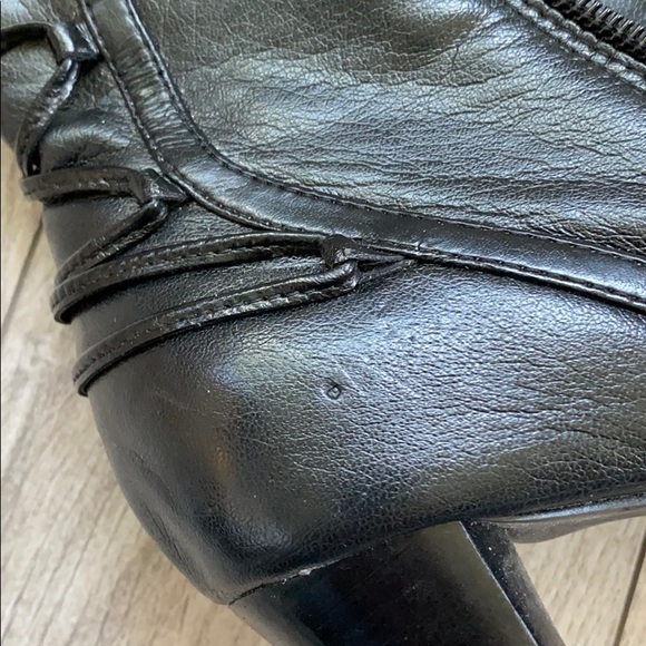 Apostrophe black ankle boots - Picture 7 of 8